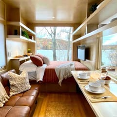 Lakefront Boho Tiny House
